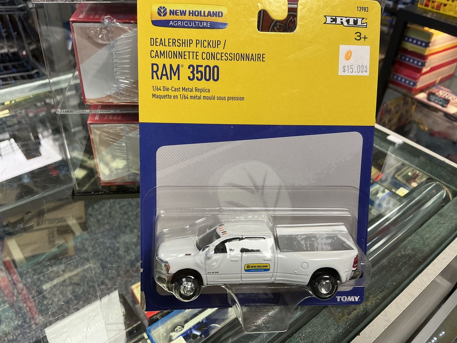 New Holland dealership pick up truck Dodge