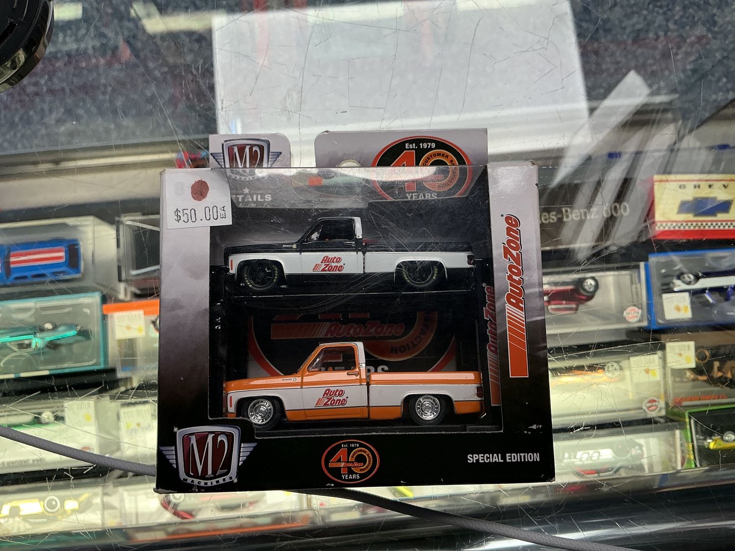 Auto zone 40 yrs auto lift