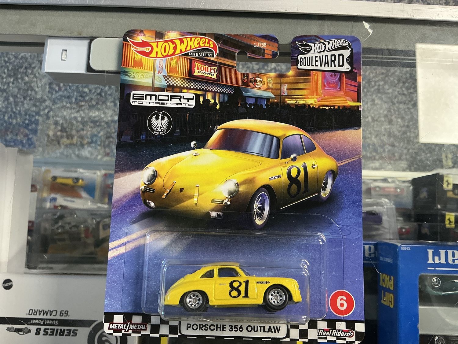 Porsche 356 outlaw 81 yellow