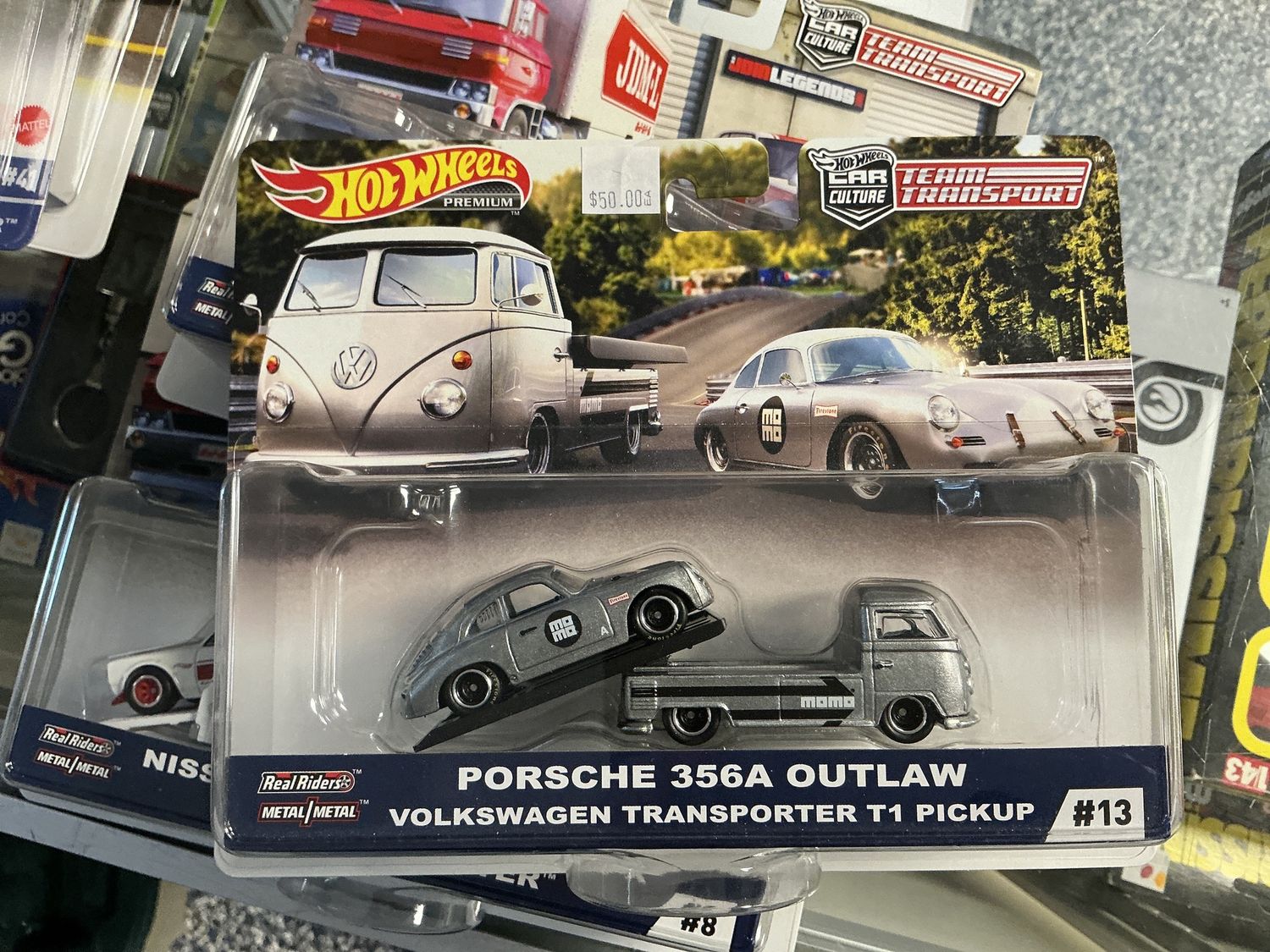 Team transport Porsche 3568 outlaw Volkswagen transporter T1 pick up