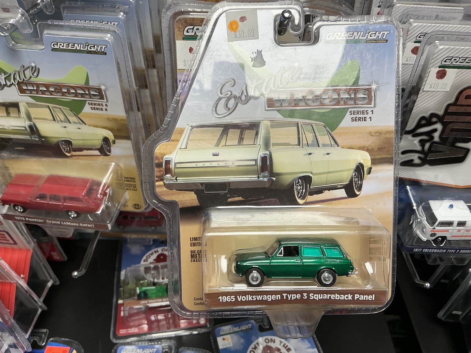 1965 Volkswagen type three square back panel greenie