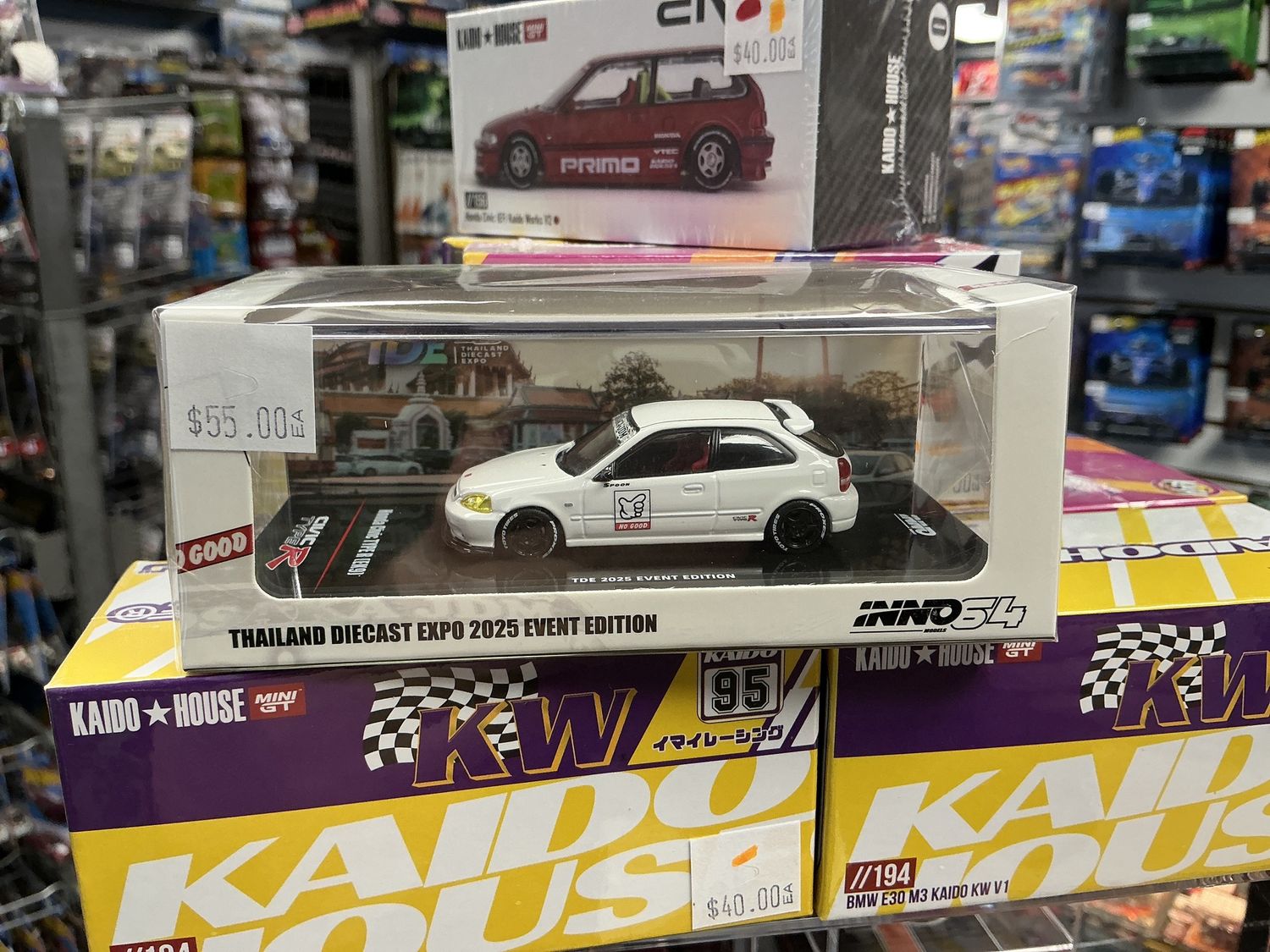 Honda civic type r Thailand diecast expo
