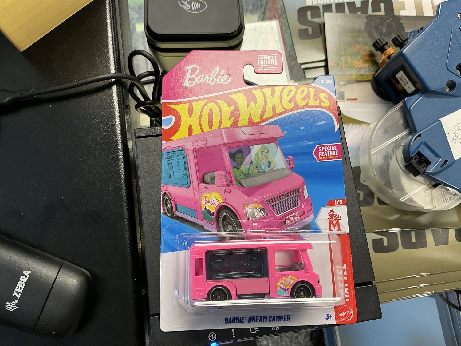 Barbie dream camper pink