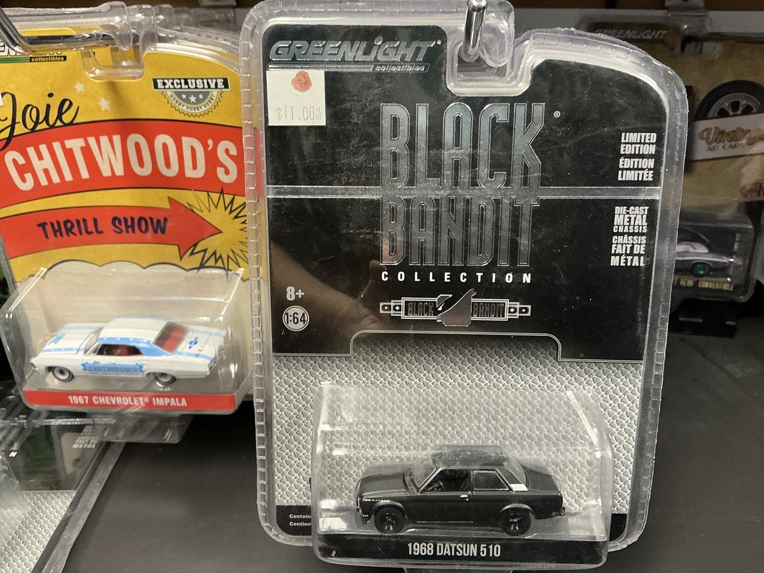 U 1968, Datsun 510. Black bandit collection.