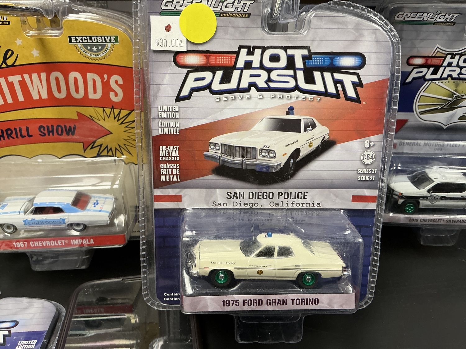 1975 Ford grand Torino, San Diego police greeny