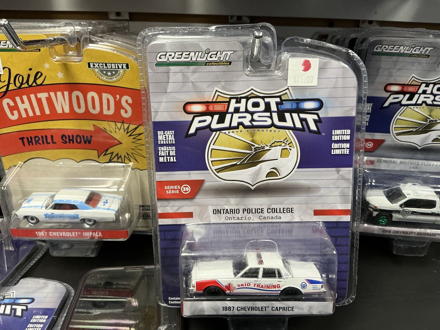 1987 Chevrolet caprice Ontario police College