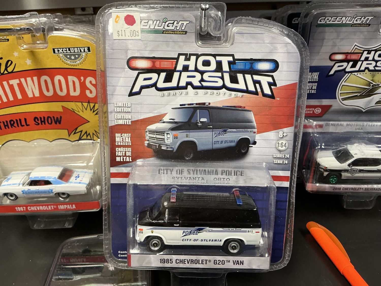 1985 Chevrolet G20 van city of Sylvania police Ohio