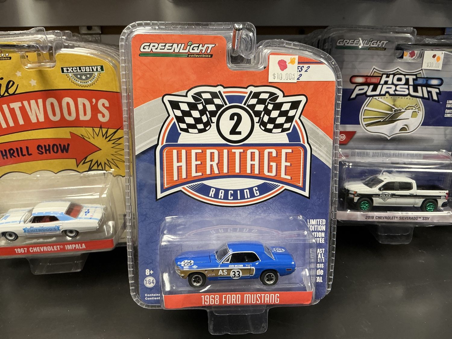 1968 Ford Mustang blue