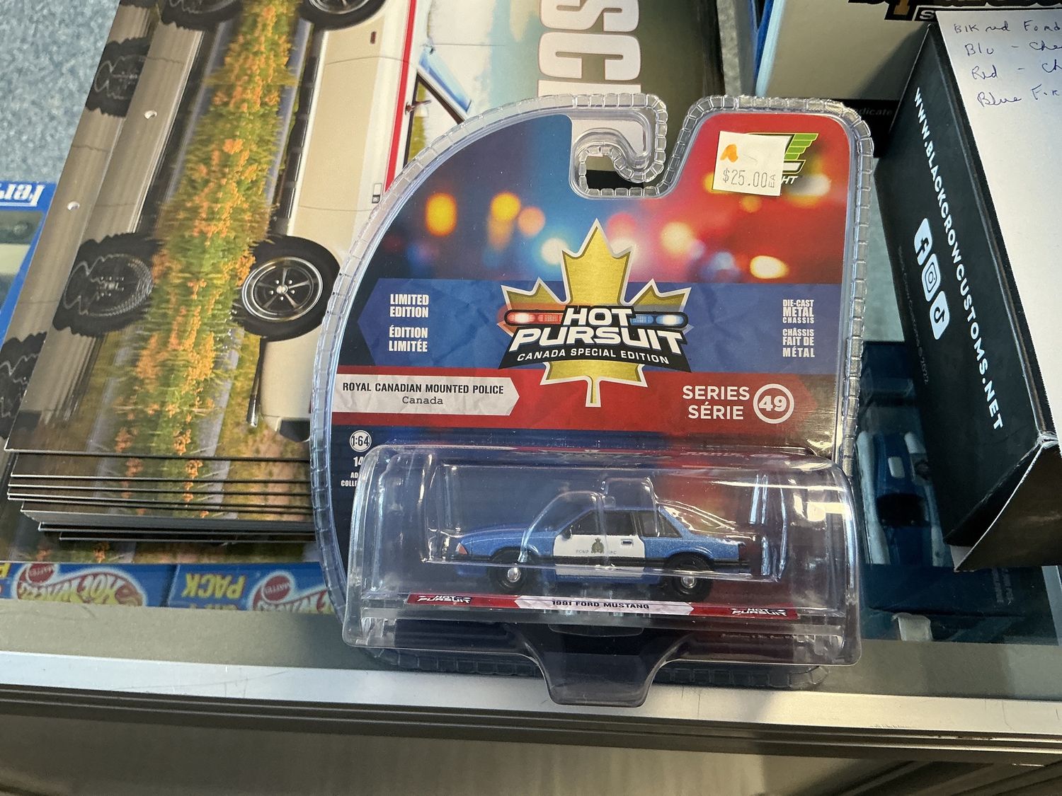 Hot  pursuit 1991 Ford Mustang