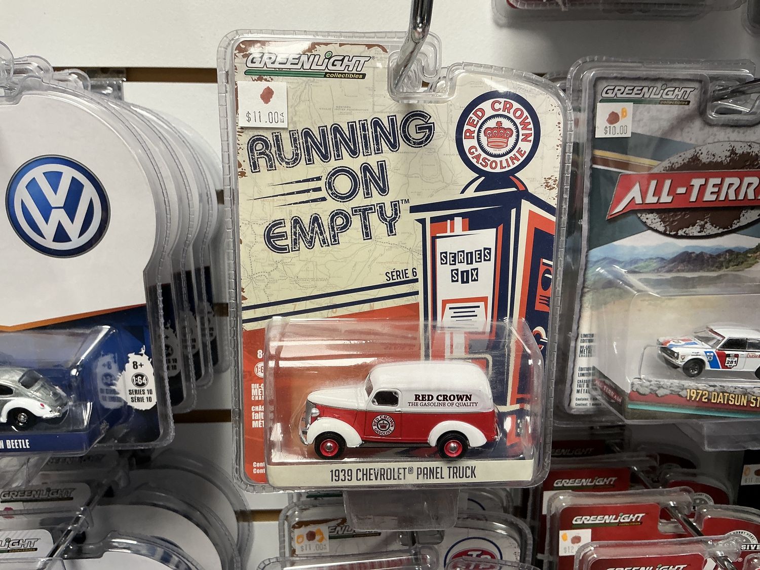 1939 Chevy panel truck red crown