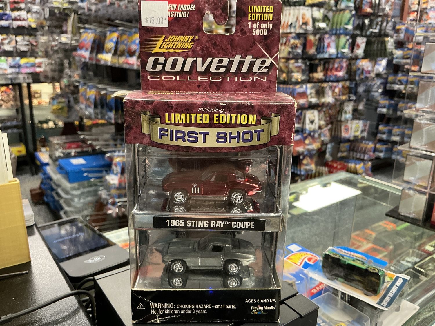First shot two pack Corvette set