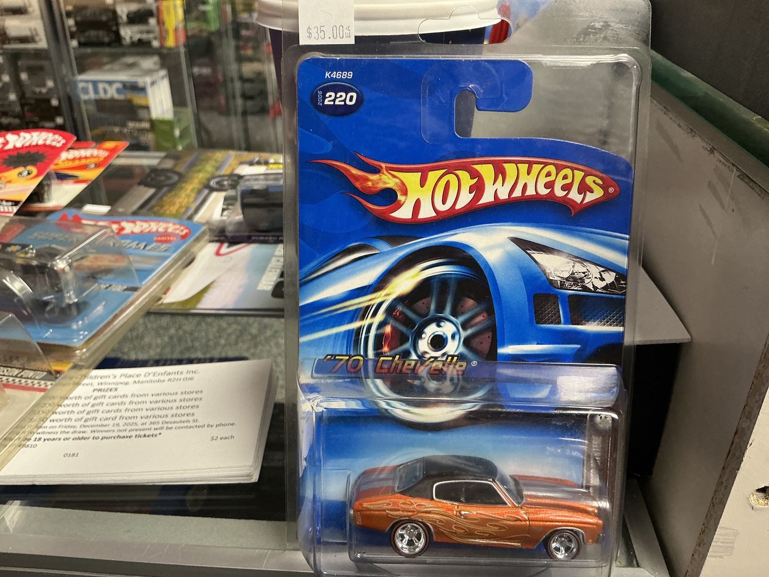 1970 Chevelle orange colour