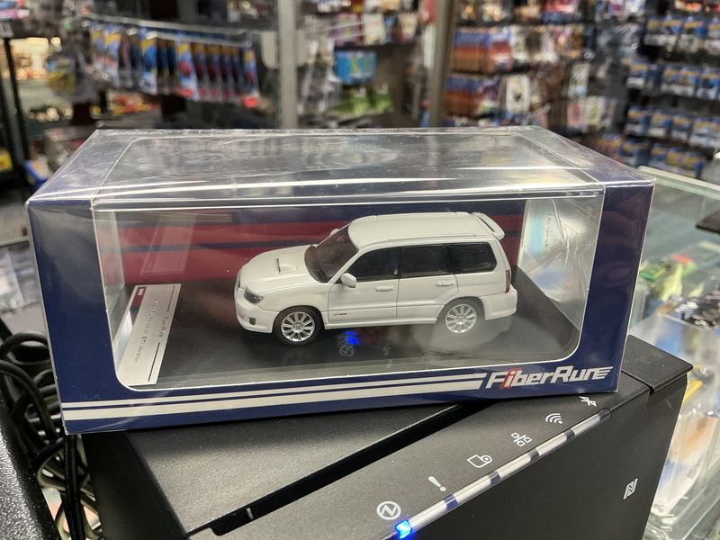 Subaru forester sti version white