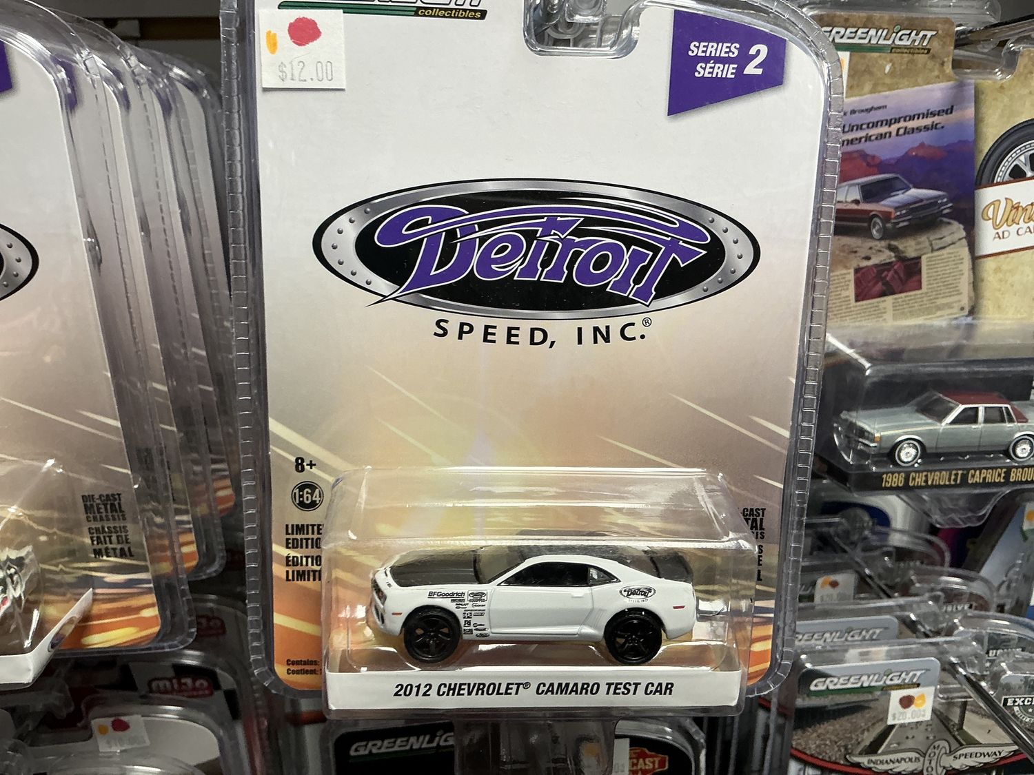 2012 Chevy Camaro test car white