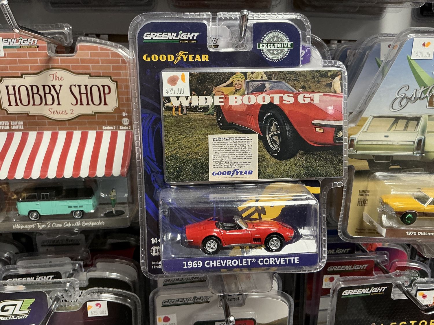 1969 Chevy Corvette red wide boots GT