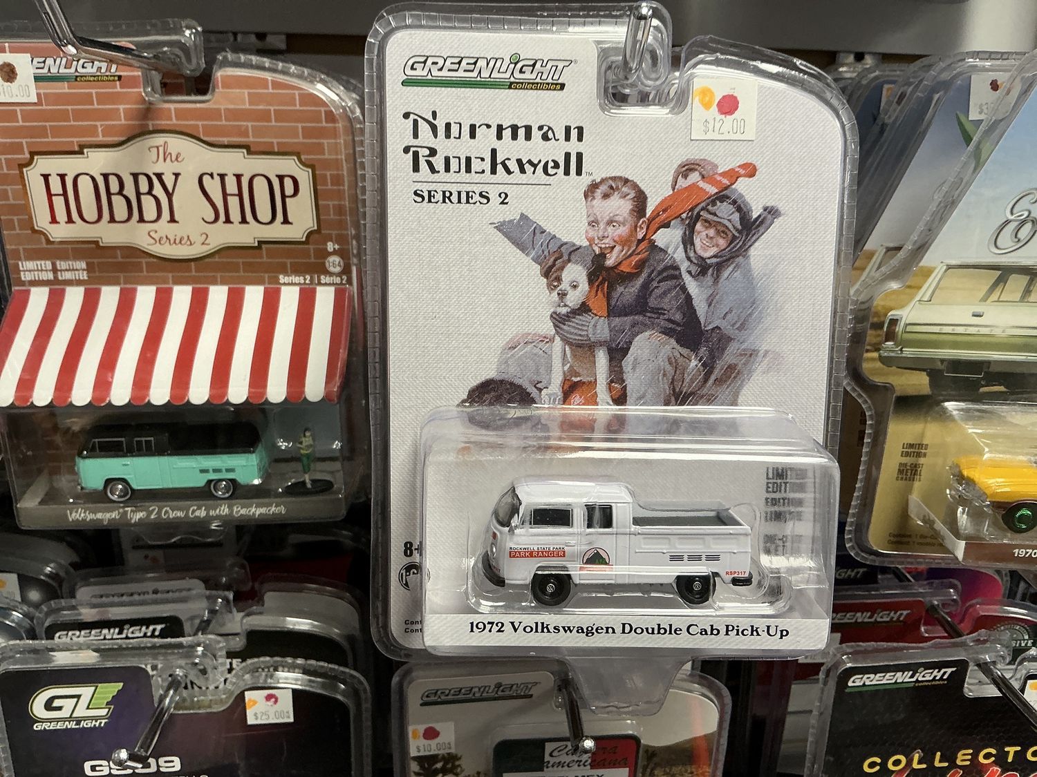 1972 Volkswagen double cab pick up Park Ranger Norman Rockwell