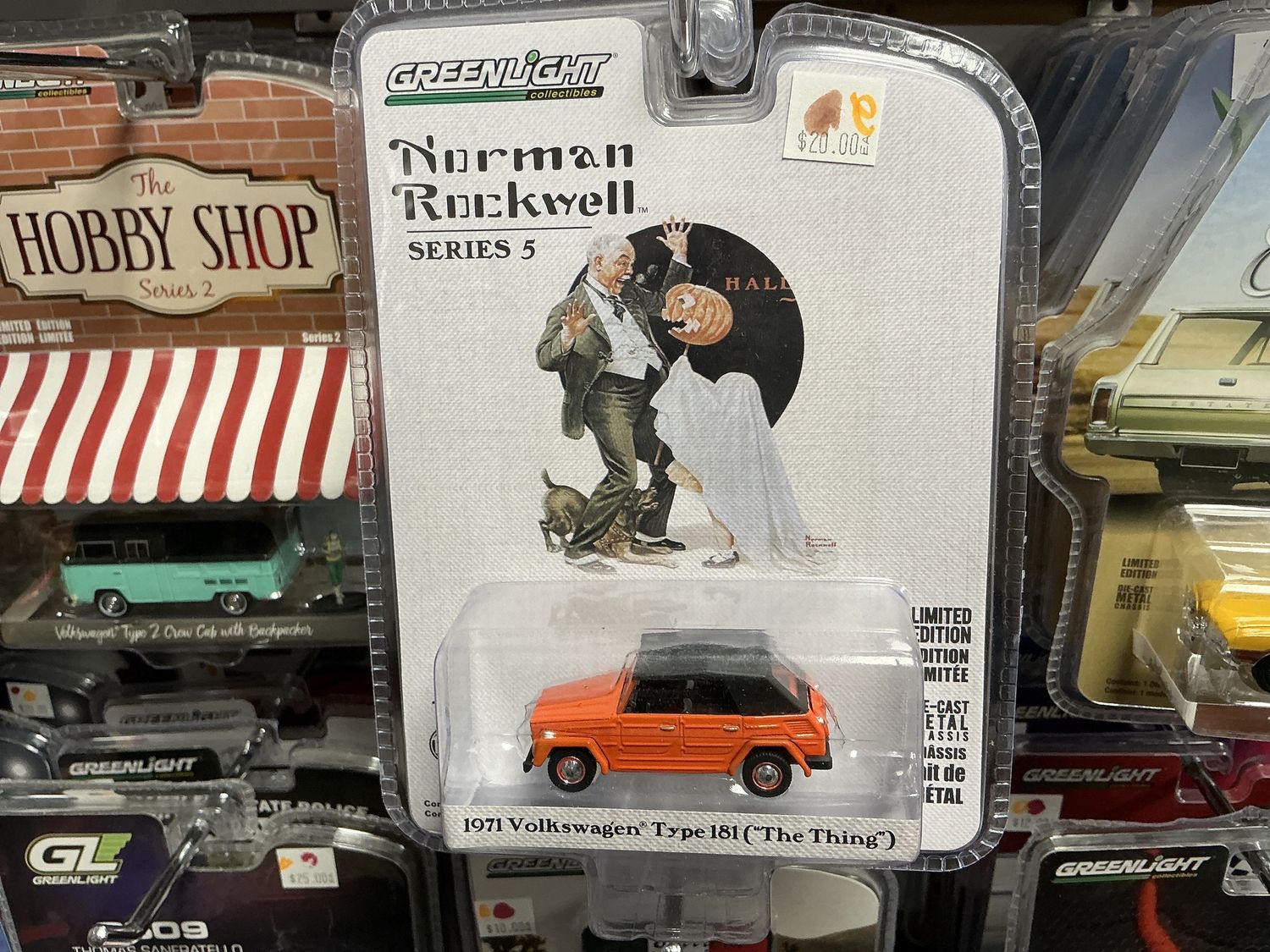 1971 Volkswagen type 181 the thing Norman Rockwell