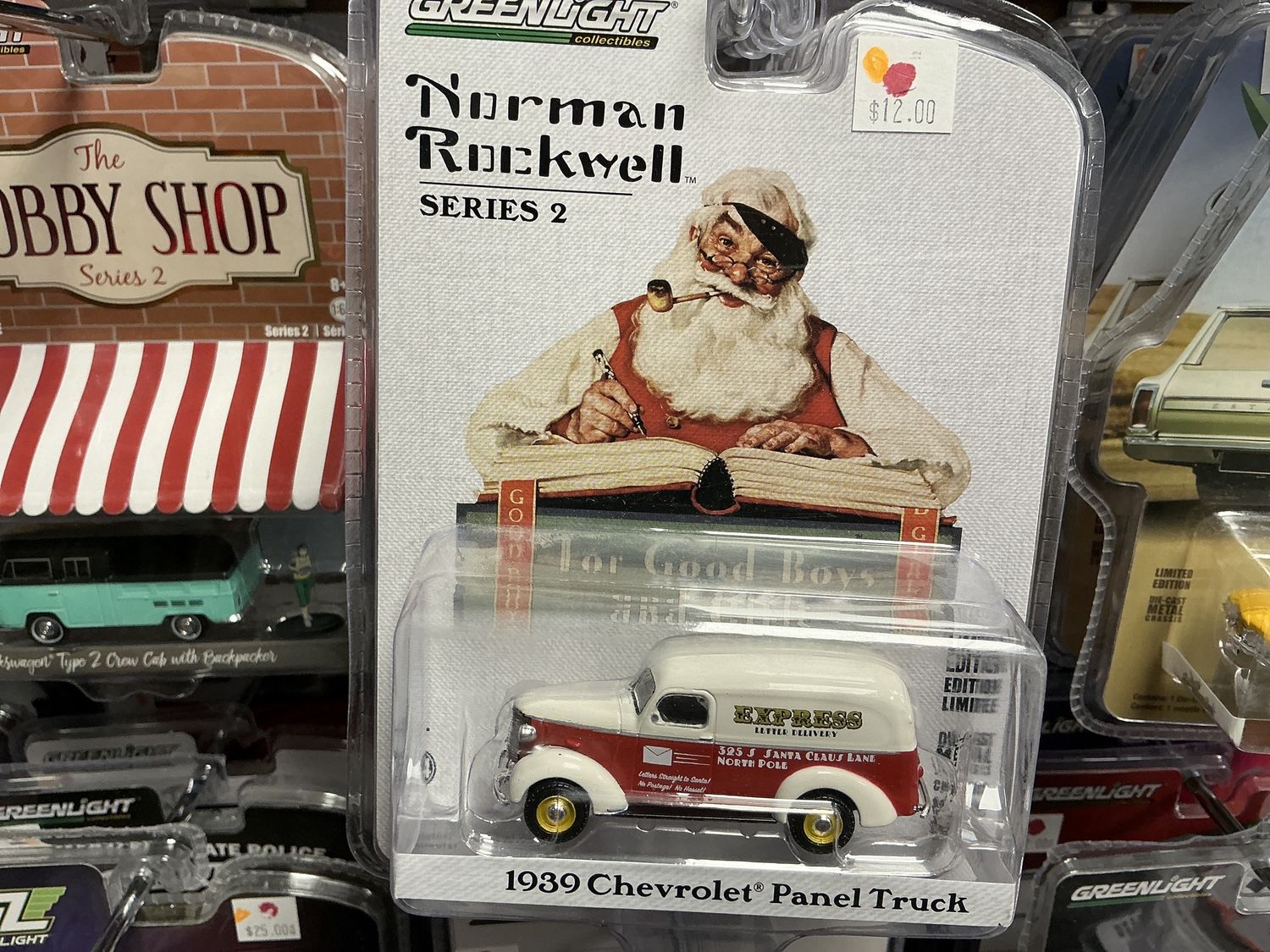 1939 Chevy panel truck Norman Rockwell