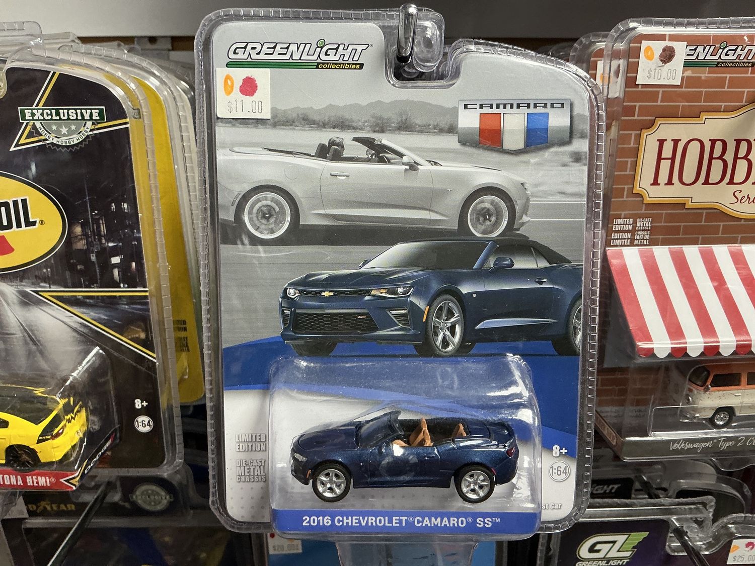 2016 Chevy Camaro SS blue