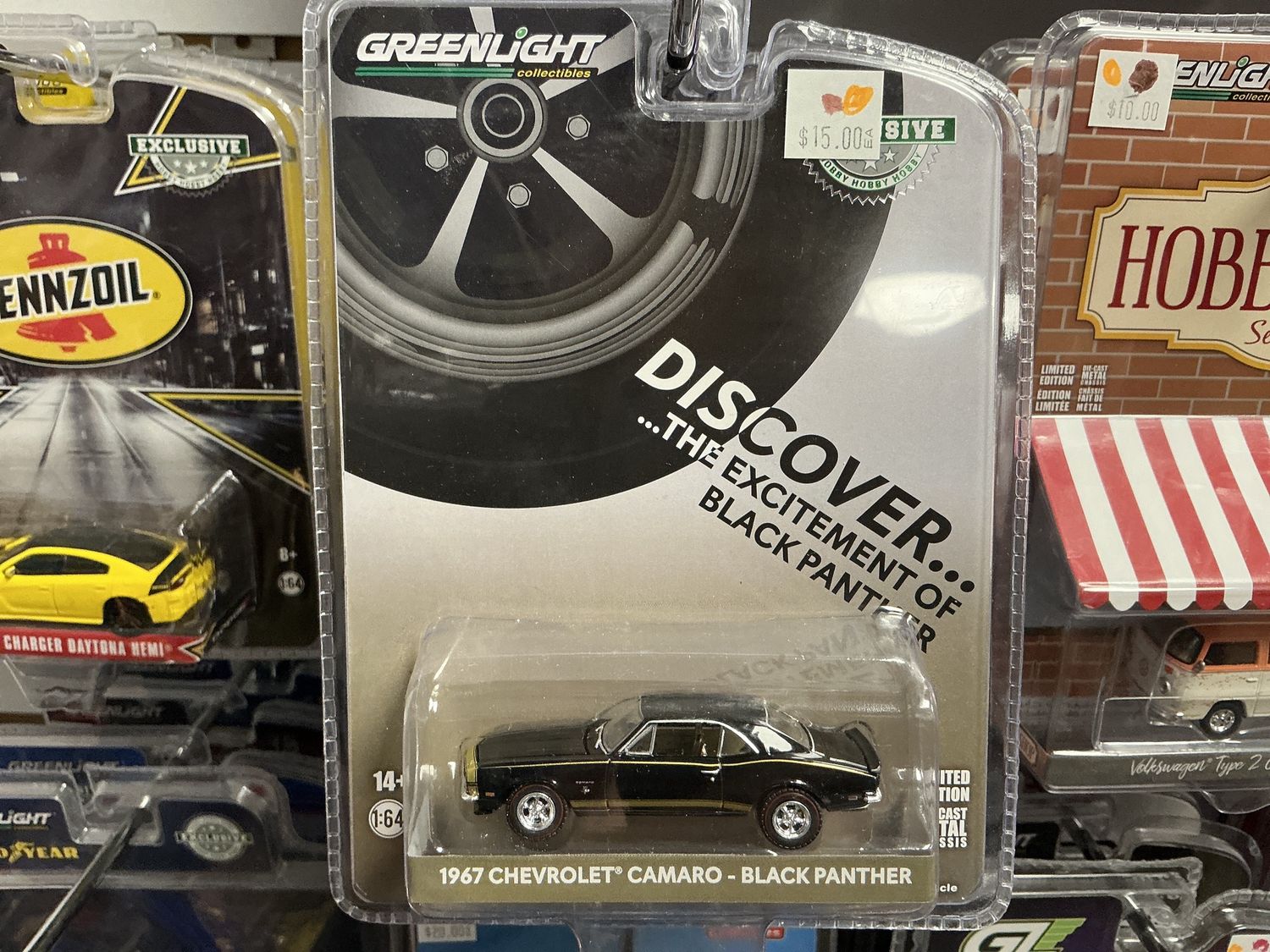 1967 Chevy Camaro Black Panther