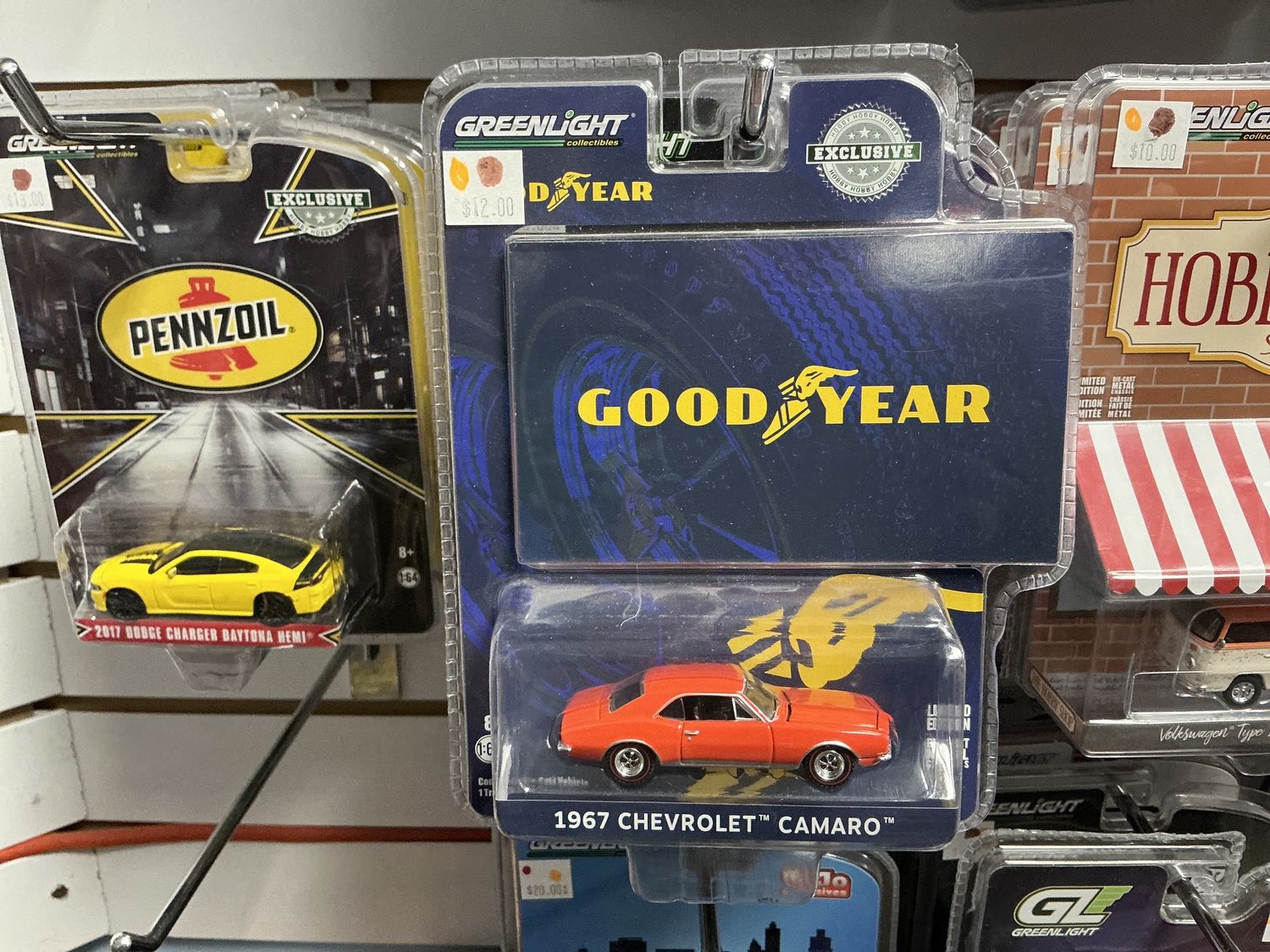 1967 Chevy Camaro orange Goodyear