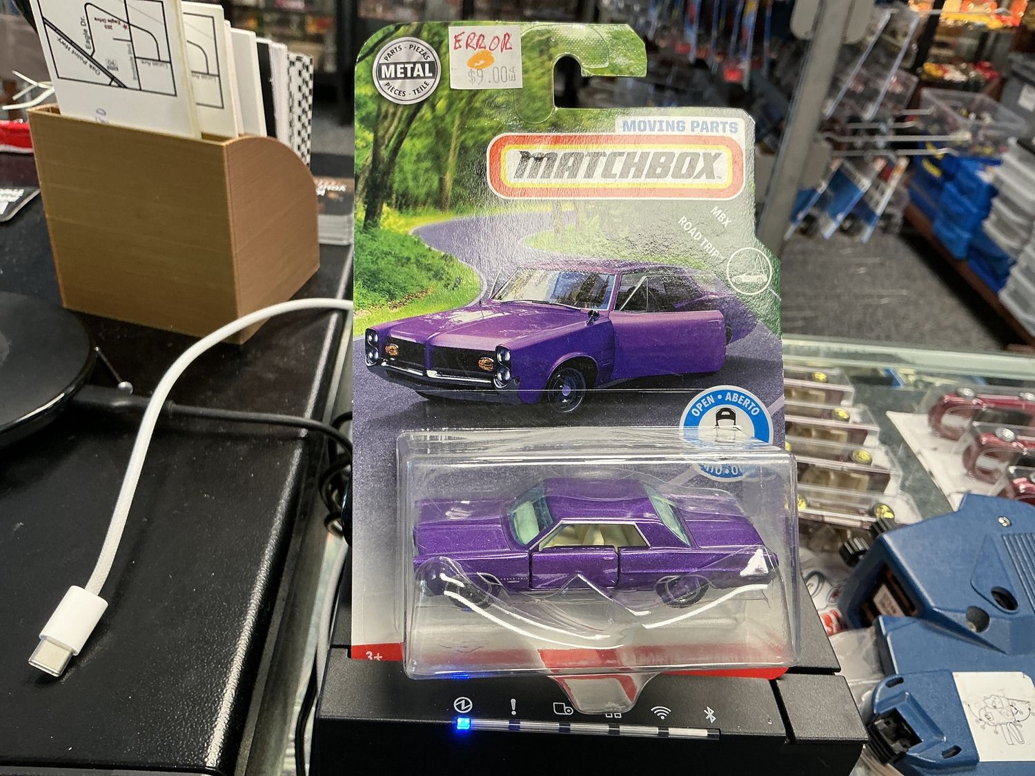 1964 Pontiac, Grand Prix purple Error car