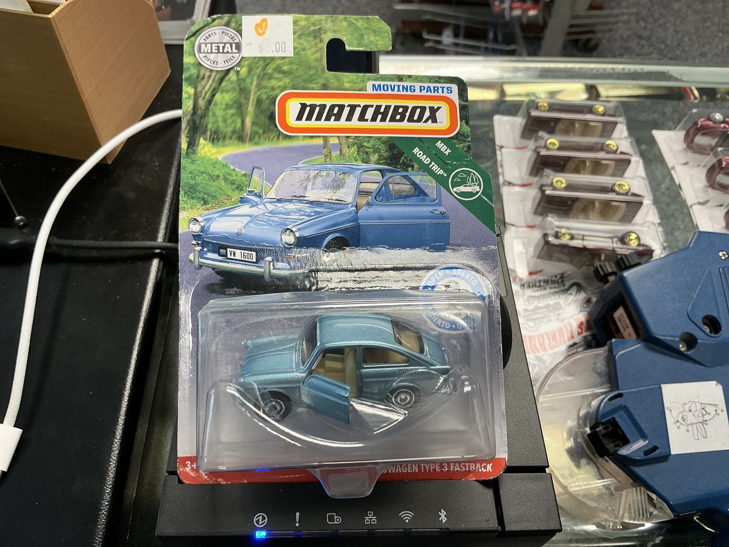 1965 Volkswagen type three fastback blue