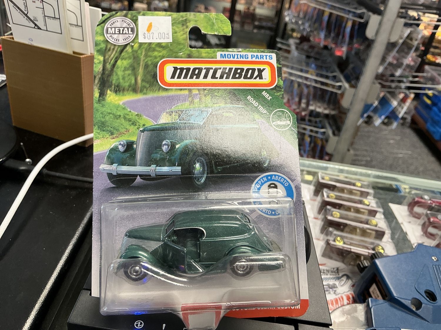 1936 Ford sedan custom green