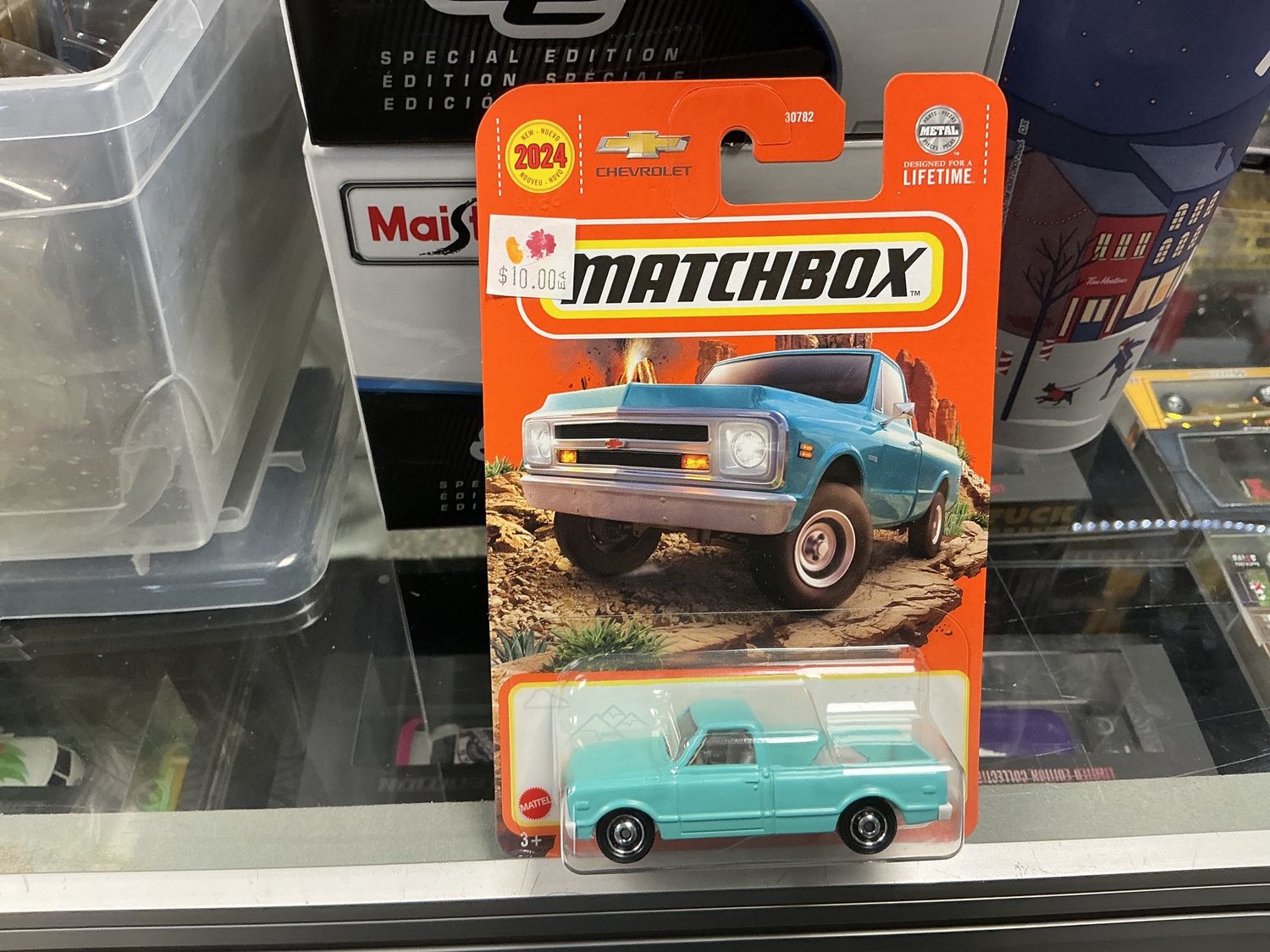 1968 Chevy C 10 teal