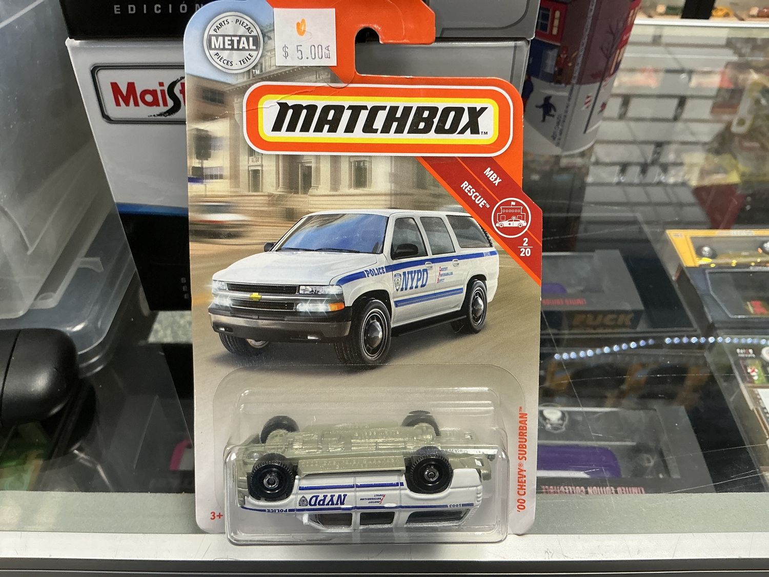 2000 Chevy suburban white