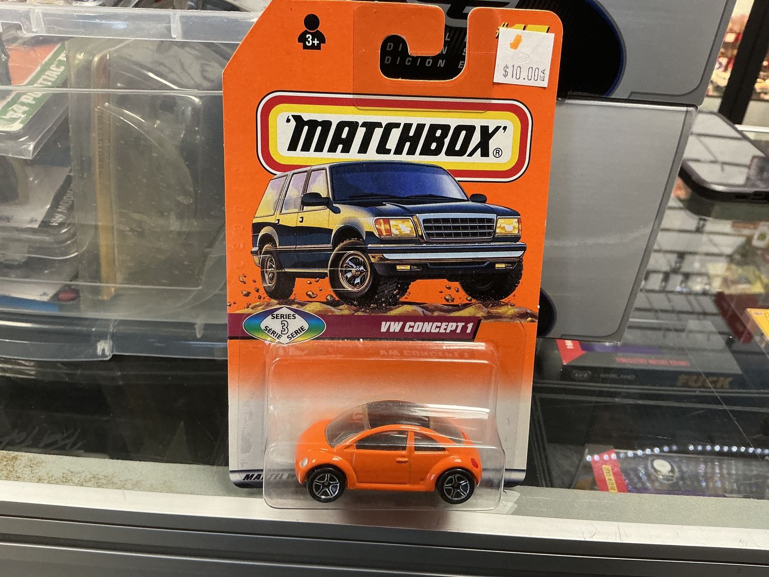 VW concept one orange