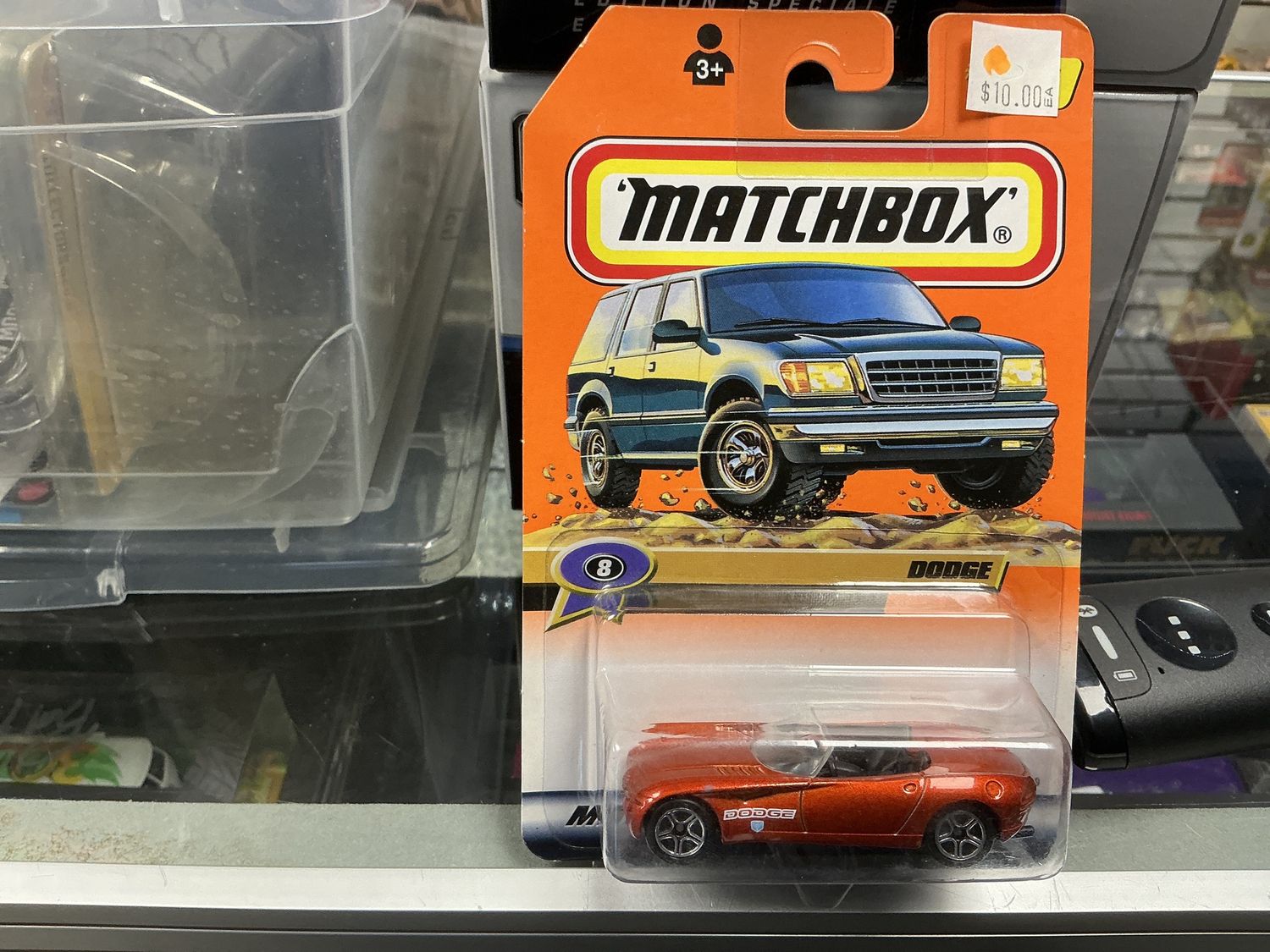 Dodge Viper burnt orange