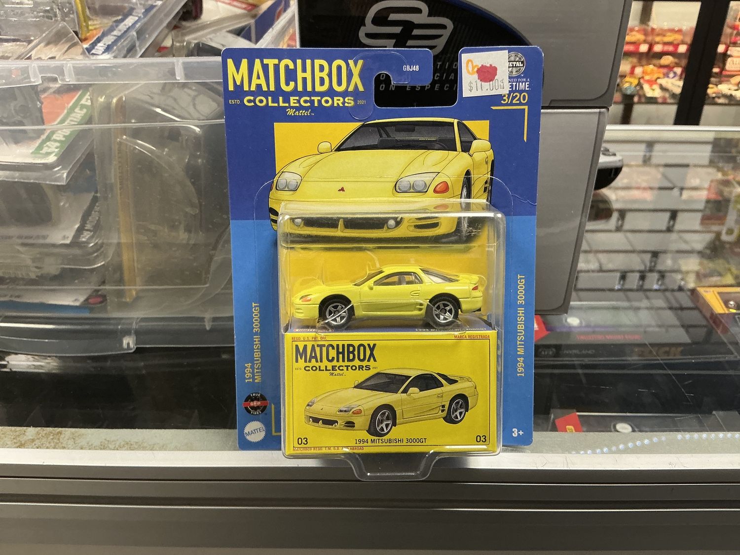 1994 Mitsubishi 3000 GT yellow