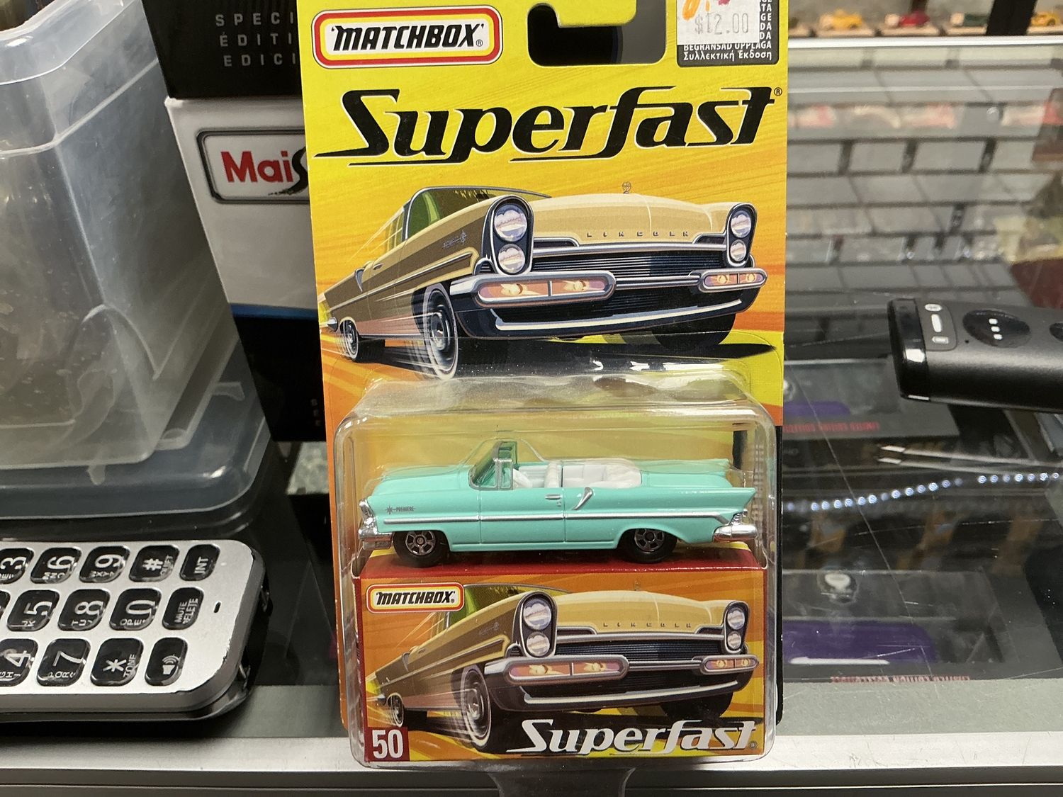 1957 Lincoln premiere teal