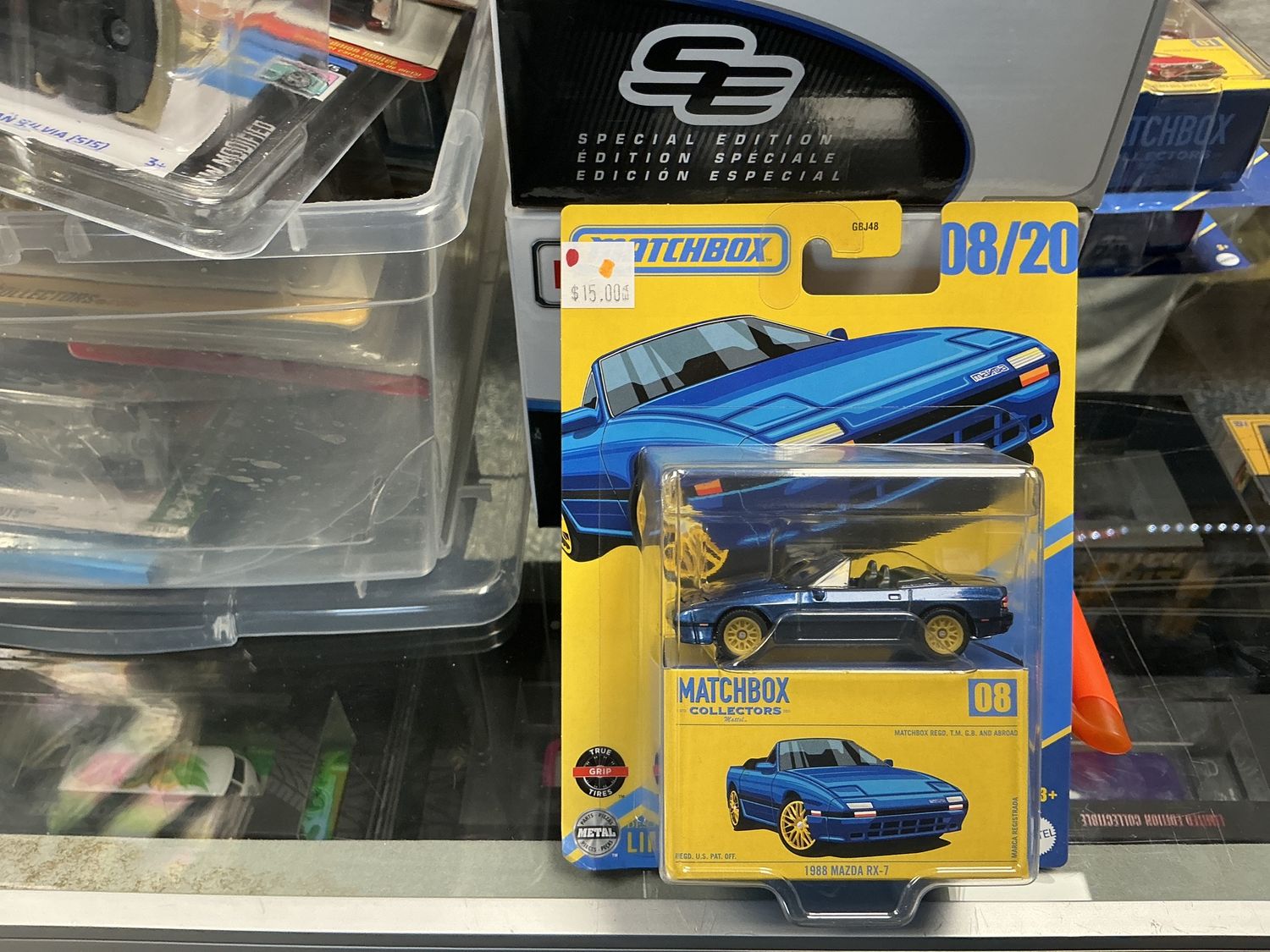 1988 Mazda RX seven blue