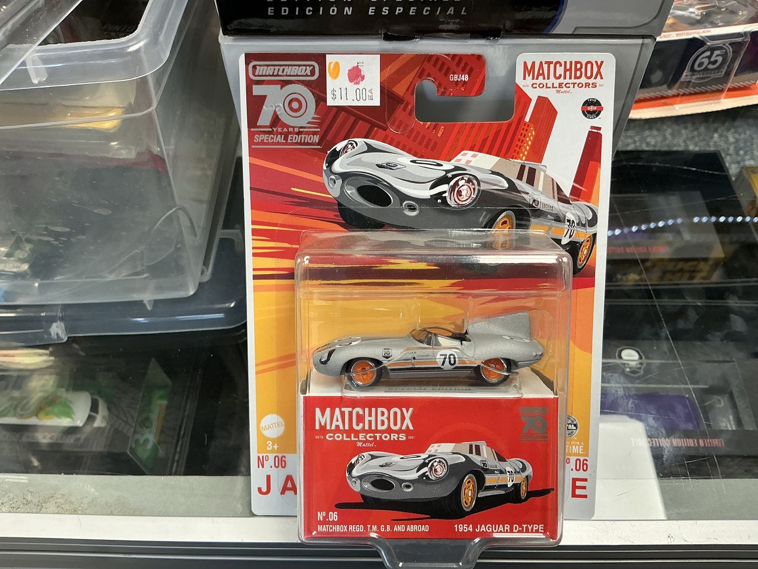 1954 Jaguar D type gray