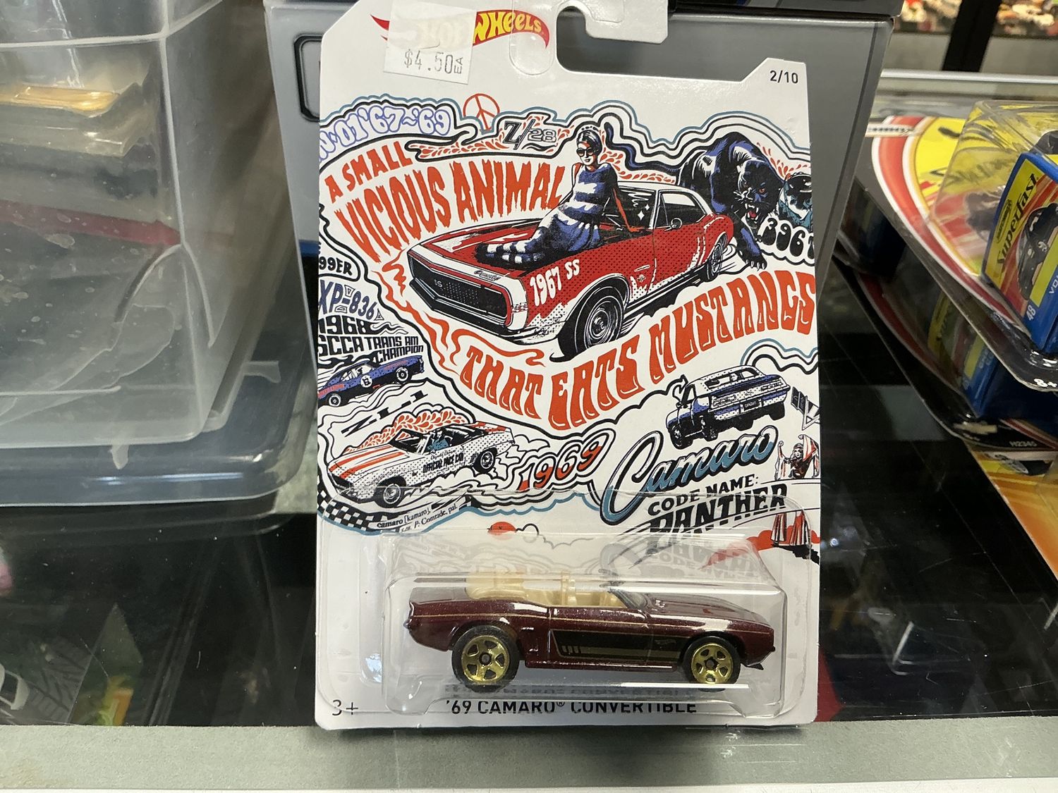 1969 Camaro convertible burgundy