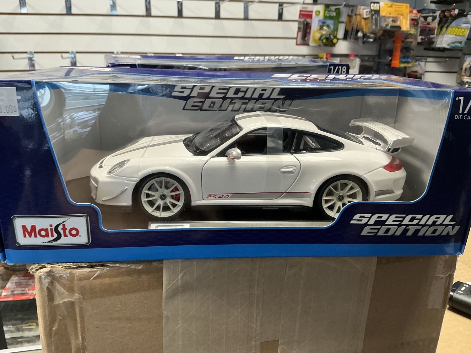 Horse 911 GT three RS 4.0 white