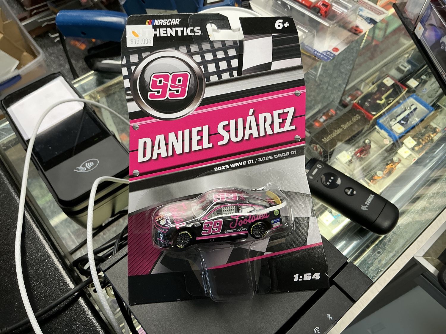 Daniel Suarez #99 pink