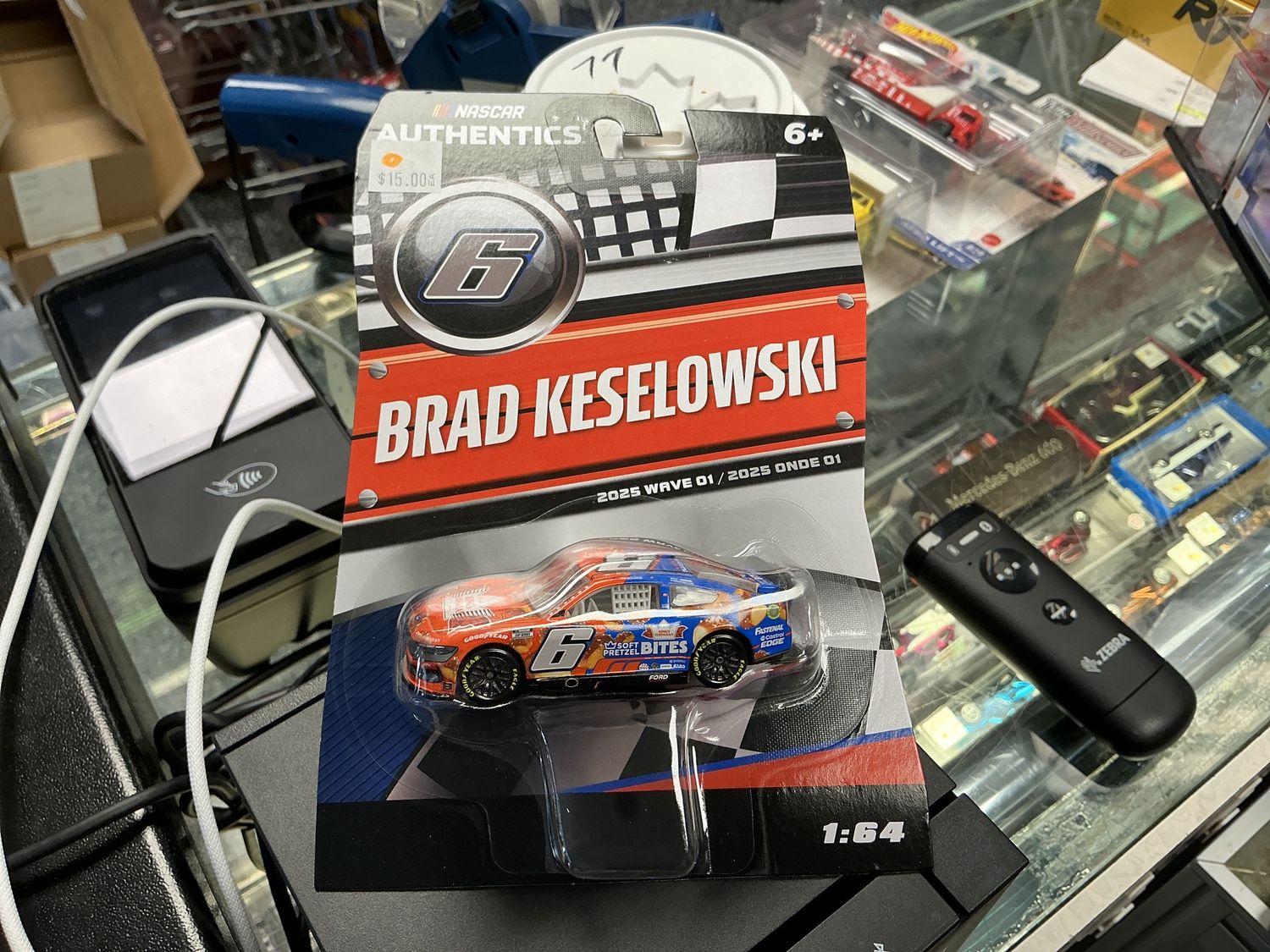 Brad Keselowski #6 orange