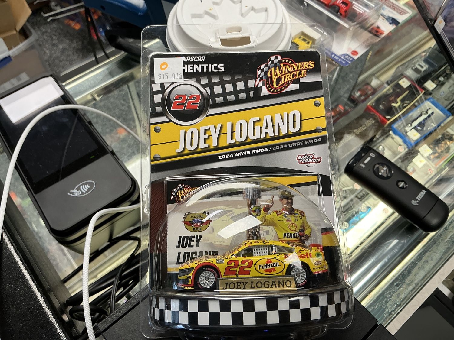 Joey Logano #22 yellow