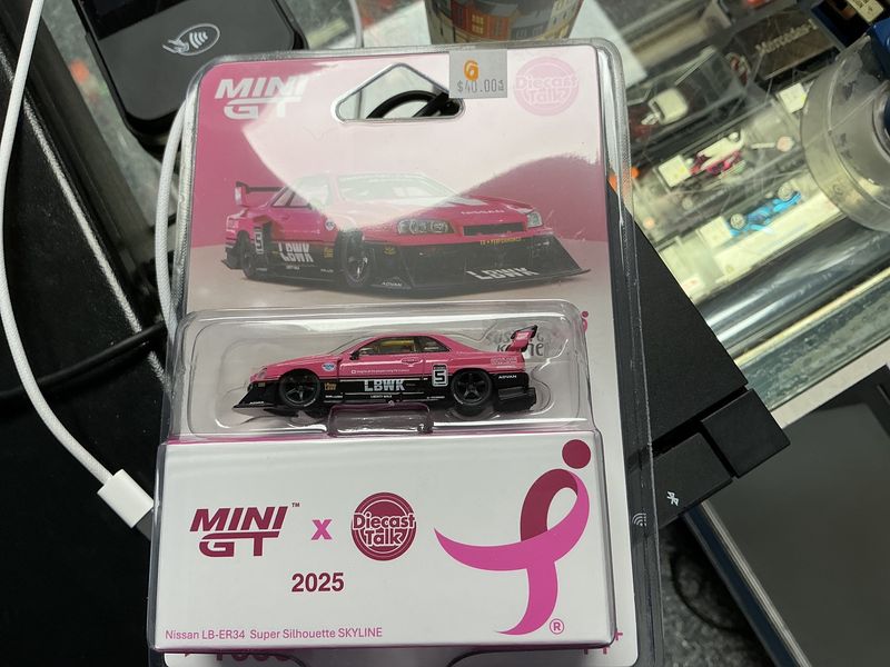 Nissan LB – ER 34 super silhouette skyline pink