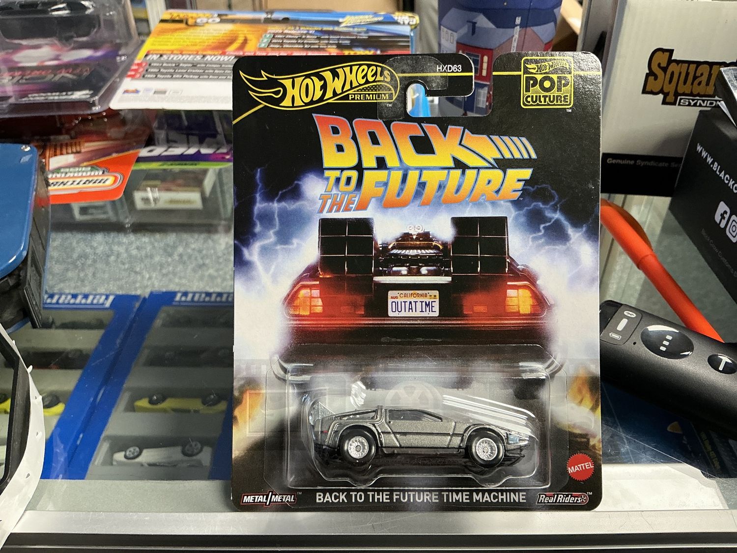 Back to the future, Time Machine, silver