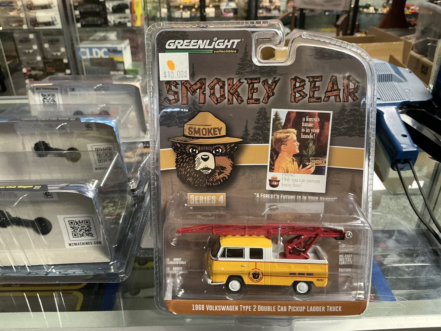 1968 Volkswagen type two double cab pick up ladder truck