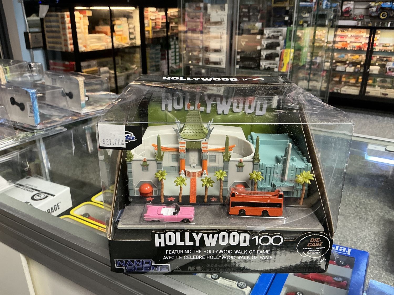 Hollywood 100 walk of fame diorama