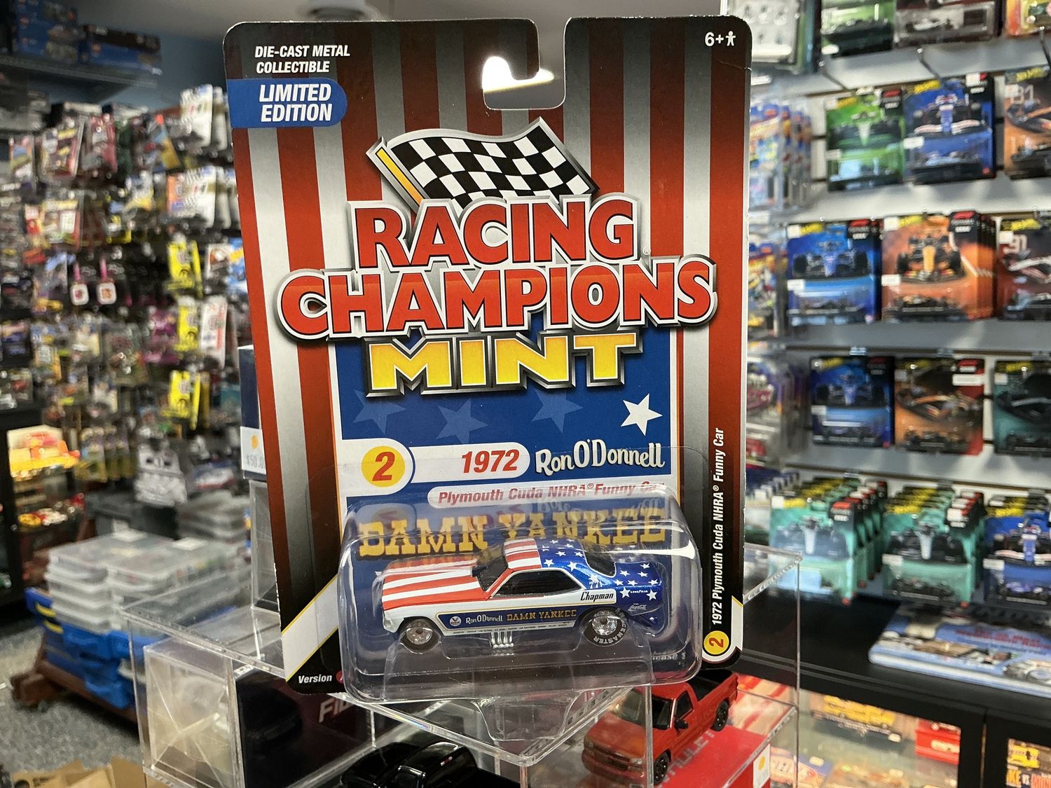 Damn yankee 1972 Plymouth cuda funny car