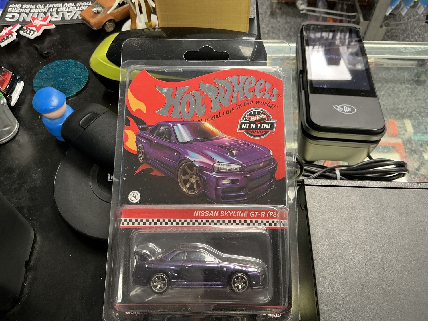 Nissan Nissan skyline GTRR 34 purple RLC