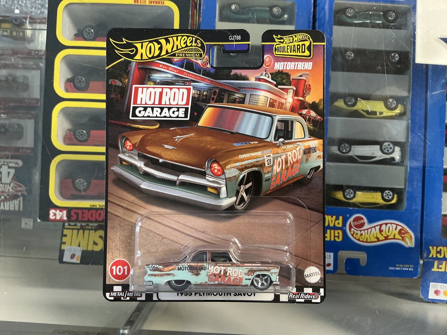 1955 Plymouth savoy hot rod garage