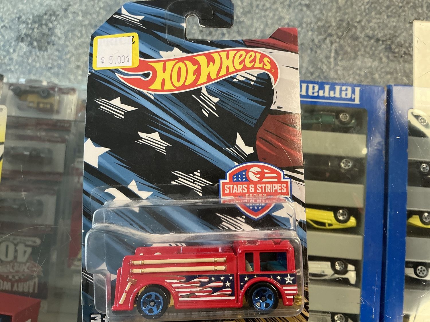 Stars and stripes fire eater