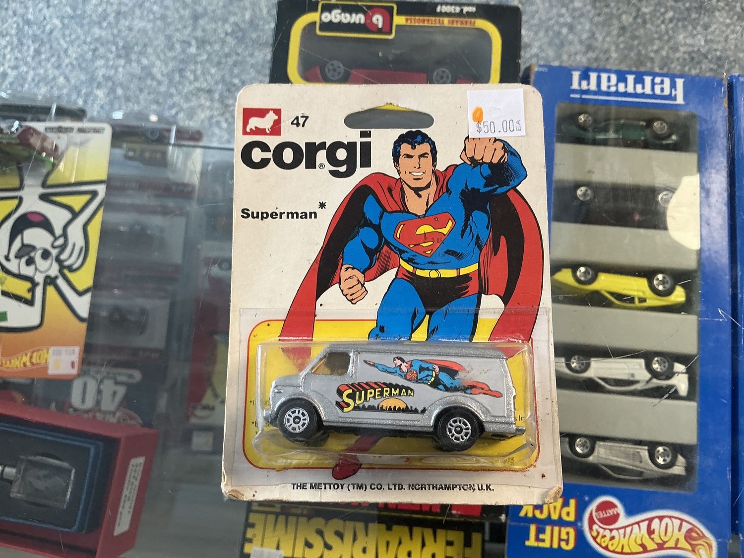 Corgi Superman van